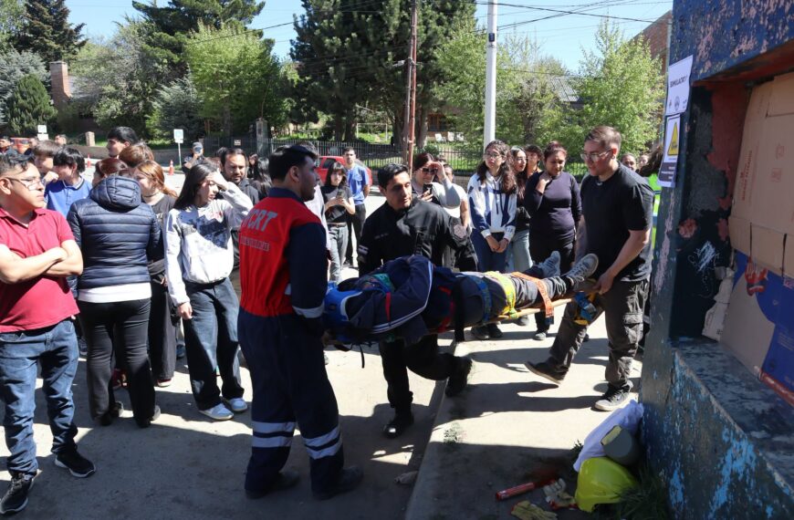 Simulacros de rescate y emergencias en las cuartas jornadas internacionales