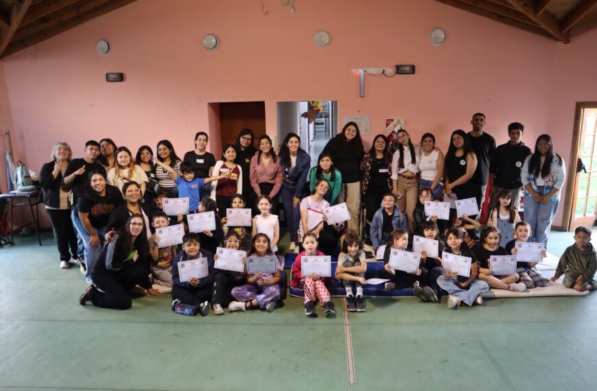 Cierre del primer club de lectura infantil