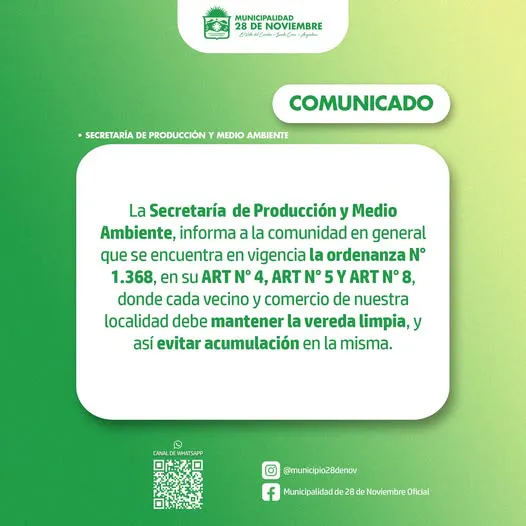 comunicado